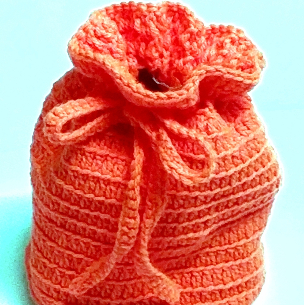 New Handmade Vibrant Knapsack